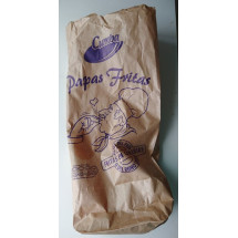 Cumba | Papas Fritas con Sal Chips gesalzen 2x 150g in brauner Papiertüte 300g (Gran Canaria)