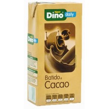 Dino daily | Leche Batido al Cacao Schokomilch 1l Tetrapack Flasche (Teneriffa)