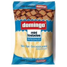 Domingo | Mini Tostadas integrales sin sal y azucares Mini-Zwieback salz- & zuckerfrei 280g (Teneriffa)