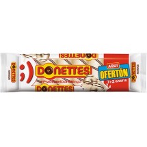 Donettes | 7 Rayados Donuts mit Schokolade 151g (Gran Canaria)