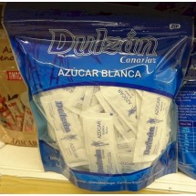 Dulzan | Azucar Blanca weißer Zucker 7g-Portionen 500g (Teneriffa)