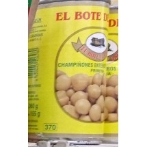 El Bote de Oro | Champinones Enteros Medianos Primera Champinons mittelgroß Dose 370g brutto 155g Abtropfgewicht (Gran Canaria)