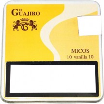 El Guajiro | Micos Vanilla 10 Zigarillos Metallschachtel (Teneriffa)