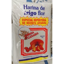 Espiga Canaria | Harina de Trigo Flor Especial Reposteria Backmehl Weizen 1kg Tüte (Teneriffa)