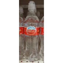 Firgas | Agua con gas Mineralwasser mit Kohlensäre Konturflasche ToGo-Verschluß 620ml (Gran Canaria)