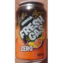 Fresh Gas | Naranja Zero Lemonada Orangen-Limonade zuckerfrei 330ml Dose (Gran Canaria)