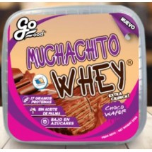 GoFood | Muchachito Whey extra crunch Choco Wafer Schoko-Waffelröllchen 225g Becher (Teneriffa)