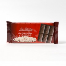 La Isleña | Chocolate con Leche extrafino y Arroz Crujiente Vollmilchschokolade mit Nuss 150g (Gran Canaria)