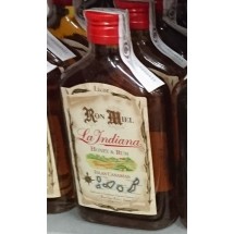 Ron La Indiana | Ron Miel Honey & Rum Honigrum Licor Islas Canarias 20% Vol. 350ml Flachmann PET (Gran Canaria)