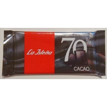 La Isleña | Chocolate negro 70% Bitter-Schokolade (silber) 150g Tafel (Gran Canaria)