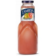 Lambda | Free Guayaba Guaven-Saft ohne Zucker 1l Glasflasche (Gran Canaria)