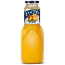 Lambda | Free Mango Saft zuckerfrei 1l Glasflasche (Gran Canaria)