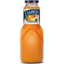 Lambda | Free Tropical Mehrfrucht-Saft ohne Zucker 1l Glasflasche (Gran Canaria)