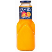 Lambda | Mango Saft 1l Glasflasche (Gran Canaria)