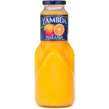 Lambda | Naranja Orangensaft 1l Glasflasche (Gran Canaria)