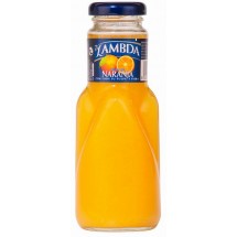 Lambda | Naranja Orangensaft 250ml Glasflasche (Gran Canaria)