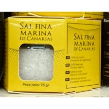 Las Salinas Pozo Izquierdo | Sal Fina Marina de Canarias Eco Bio Salz 75g Glas (Gran Canaria)