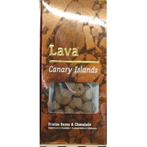 Lava | Bombon Frutos Secos & Chocolates Trockenfrüchte und Schokolade 100g (Teneriffa)