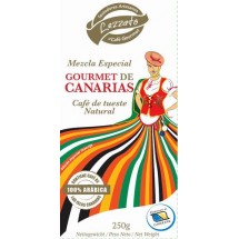 Lezzato | Gourmet de Canarias Café de tueste Natural molido Röstkaffee gemahlen 250g (Teneriffa)