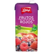 Libby's | Frutos Rojos Stevia sin azucar Rote-Früchte-Saft zuckerfrei 1l Tetrapack (Teneriffa)