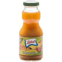 Libby's | Melocoton sin azucar Pfirsichsaft zuckerfrei 250ml Glasflasche (Teneriffa)