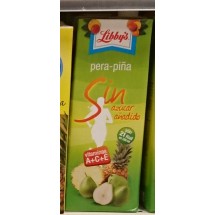 Libby's | Pera-Pina A+C+E sin azucar anadido Birne-Ananassaft zuckerfrei 1,5l Tetrapack (Teneriffa)