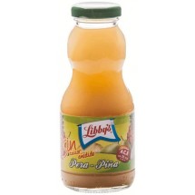 Libby's | Pera-Pina sin azucar  Birnen-Ananassaft ohne Zuckerzusatz 250ml Glasflasche (Teneriffa)