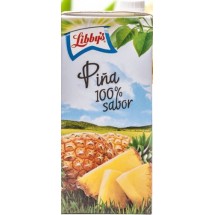 Libby's | Pina 100% sabor Ananas-Saft 1l Tetrapack (Teneriffa)