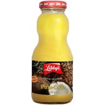 Libby's | Pina-Coco Nectar Ananas-Kokos-Saft 250ml Glasflasche (Teneriffa)