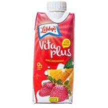 Libby's | Vita Plus Macaronesia Erdbeer-Orange-Saft 330ml Tetrapack (Teneriffa)