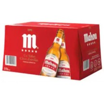 Mahou 5 Estrella Cerveza Pilsen Bier 24x 250ml Flasche (Teneriffa)