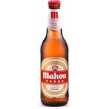 Mahou 5 Estrella Cerveza Pilsen Bier 6x 250ml Flasche (Teneriffa)