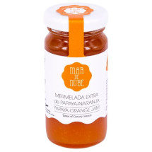 Mar de Nube | Mermelada Extra de Papaya Naranja Papaya-Orangen-Marmelade 99g (Teneriffa)