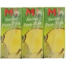 MI | Nectar Pera-Pina Birne-Ananas-Saft 6x200ml Tetrapack (Teneriffa)