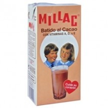 Millac | Leche Batida al Cacao Schokomilch 1l 6er Pack (Gran Canaria)