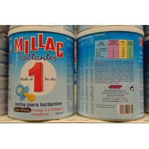 Millac | 1 Leche para lactantes Baby Milchpulver ab dem ersten Tag 800g Dose (Gran Canaria)
