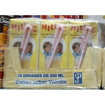 Millac | Leche Batida al Vanilla Vanillemilch 10x 3er-Pack 30x 200ml (Gran Canaria)