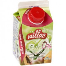 Millac | Leche Papaya-Mango linea 0% 200g Tetrapack (Gran Canaria)