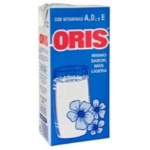 Oris | Leche Milch mismo sabor con ligera con Vitamins A,D,E 1l Tetrapack (Teneriffa)