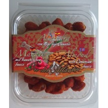 Oro del Atlantico | Almendra con Mojo Rojo Canario Mandeln mit kanarischer Sauce 150g (Teneriffa)