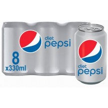 Pepsi | Cola light 330ml Dose 8er Pack (Gran Canaria)