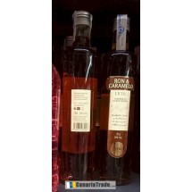 Perla | Ron & Caramelo Licor Karamell-Likör 20% Vol. 700ml Glasflasche (Teneriffa) 