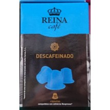 Cafe Reina | Descafeinado 10 Capsulas Kaffee-Kapseln entkoffeiniert je 5g (Teneriffa)