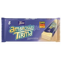 Tirma | Ambrosias Blanco white Chocolate weiße Schokolade 8 Stück 172g (Gran Canaria)
