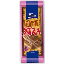 Tirma | Choco Galletas Xtra | Kekse auf einer Tafel Milchschokolade 100g (Gran Canaria)