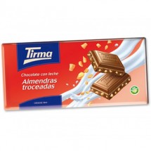 Tirma | Chocolate con Leche Almendras con troceadas Milchschokolade mit Mandel 150g (Gran Canaria)