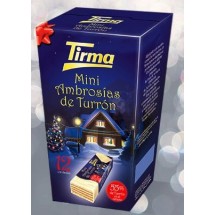 Tirma | Mini Ambrosias de Turrón Waffelkekse mit Nougat 12 Stück (Gran Canaria)