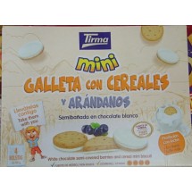 Tirma | Mini Galletas con cereales y arandanos 4x40g (Gran Canaria)