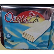 Tirma | Oasis Chocolate Blanco Barquillos Waffelgebäck 4 Riegel 56g (Gran Canaria)