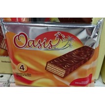 Tirma | Oasis Ambrosias Chocolate Barquillos Waffelgebäck 4x 21,5g Riegel 86g (Gran Canaria)